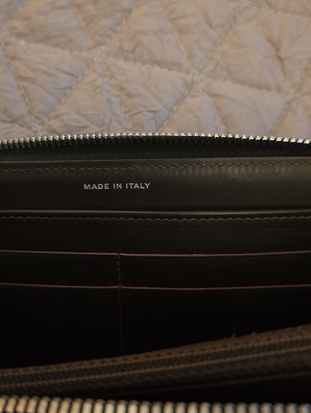 Chanel Caviar Quilted Large Zip Around Organizer Wallet Black/ LIKE NEW ! - Picture 6 of 11